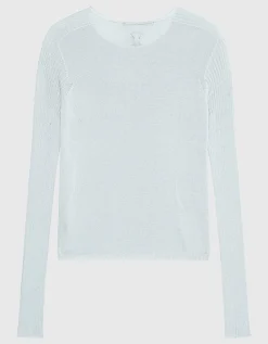 Feinstrick-Pullover mit Rundhalsausschnitt