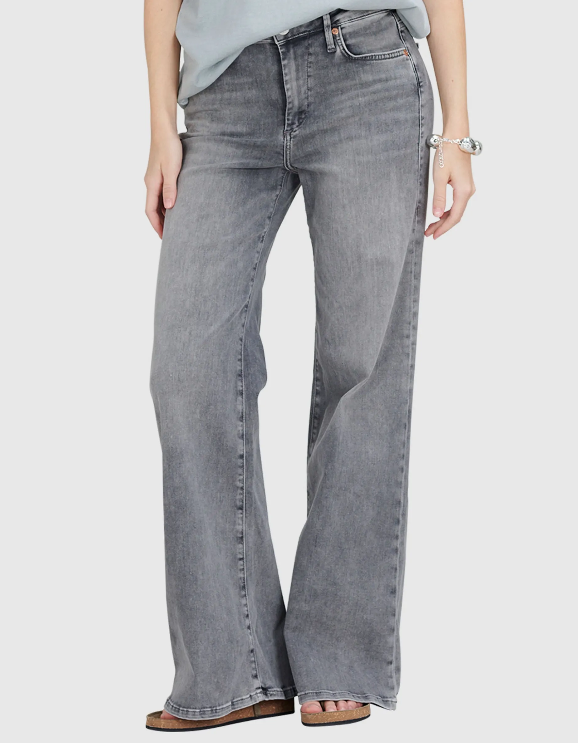 Flared-Leg Jeans Mija