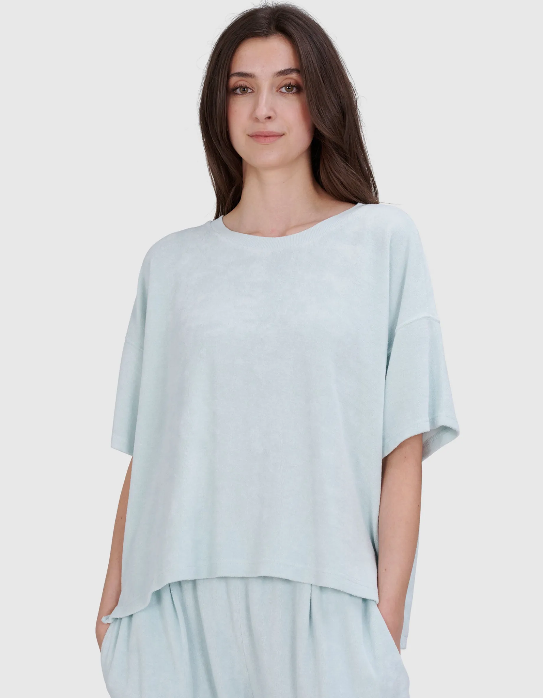 Frottee T-Shirt