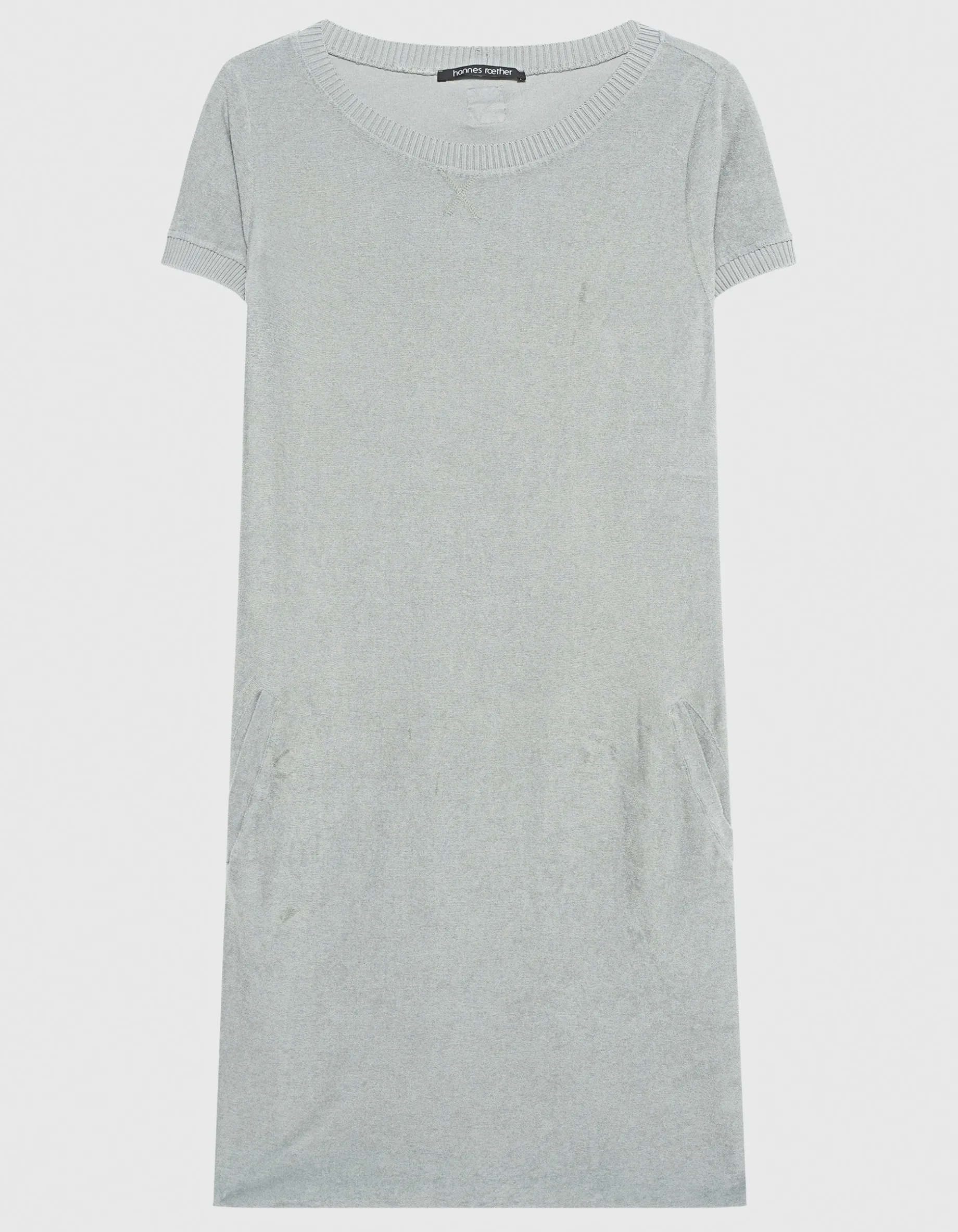 Frottee-Kleid sho28oter mit Eingrifftaschen