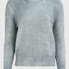 Fuzzy-Strickpullover