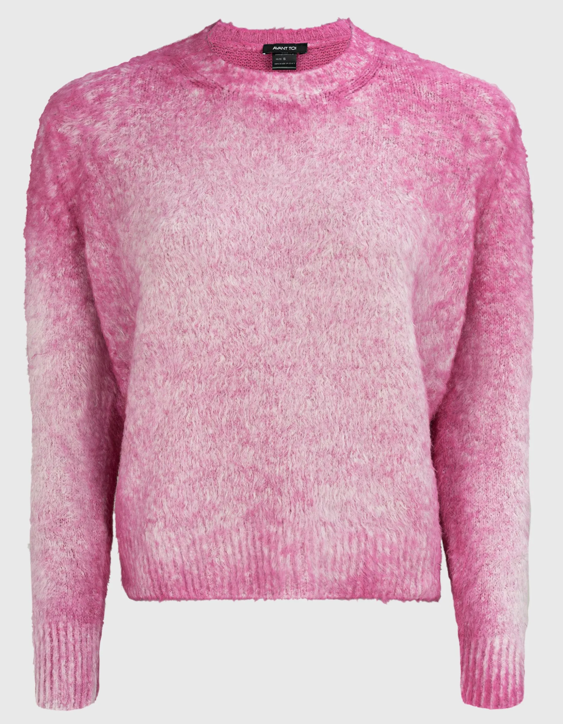 Fuzzy-Strickpullover