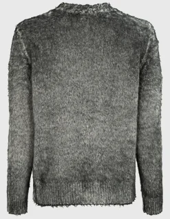 Fuzzy-Strickpullover
