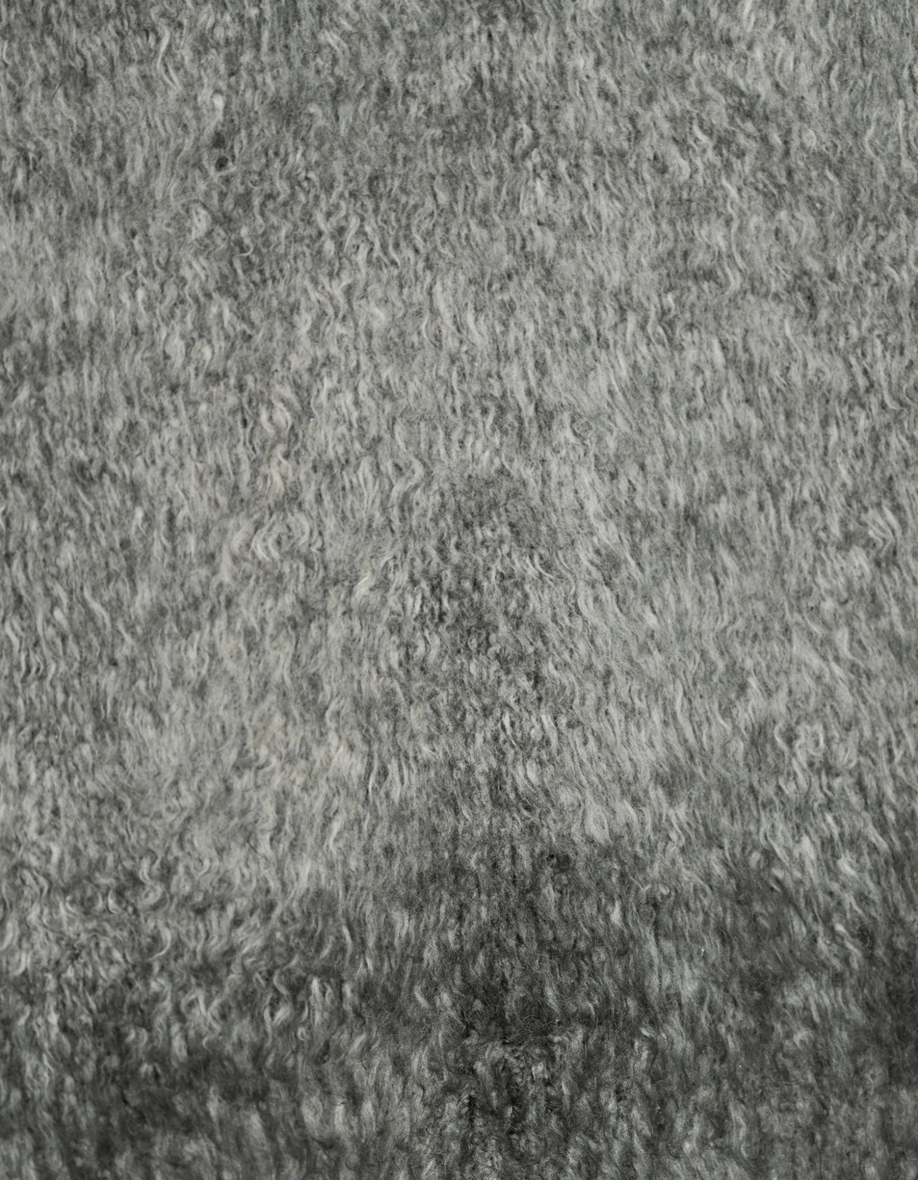 Fuzzy-Strickpullover