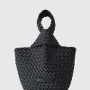 Geflochtene Neopren-Beuteltasche