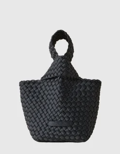 Geflochtene Neopren-Beuteltasche