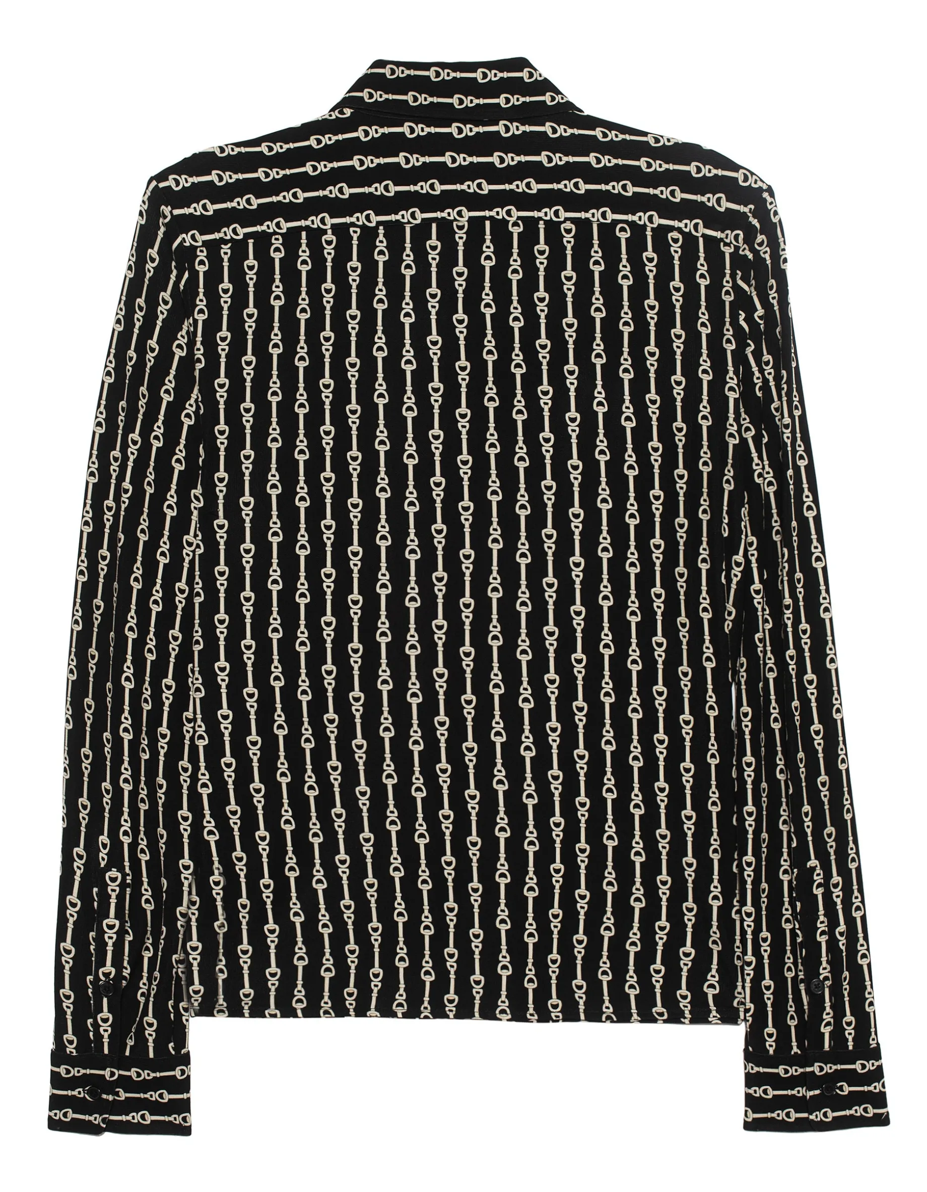Gemusterte Bluse