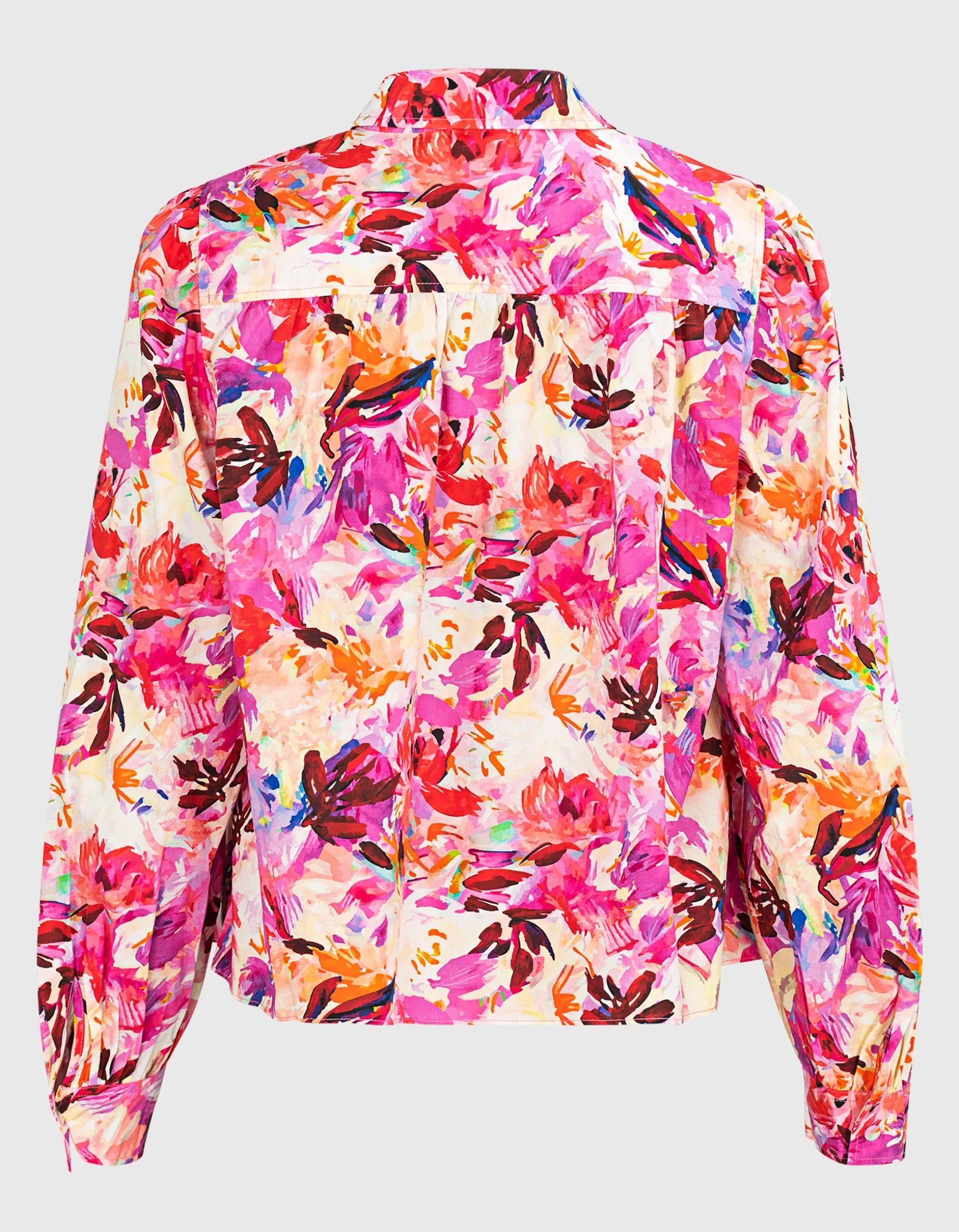 Gemusterte Bluse