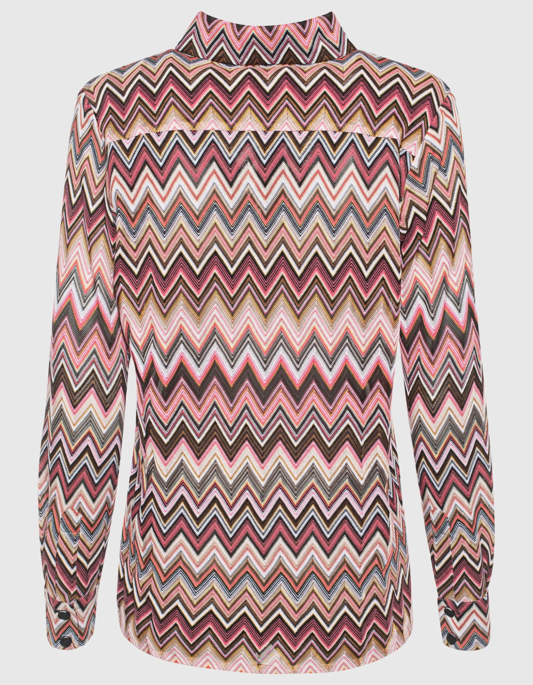 Gemusterte Loose-Fit Bluse