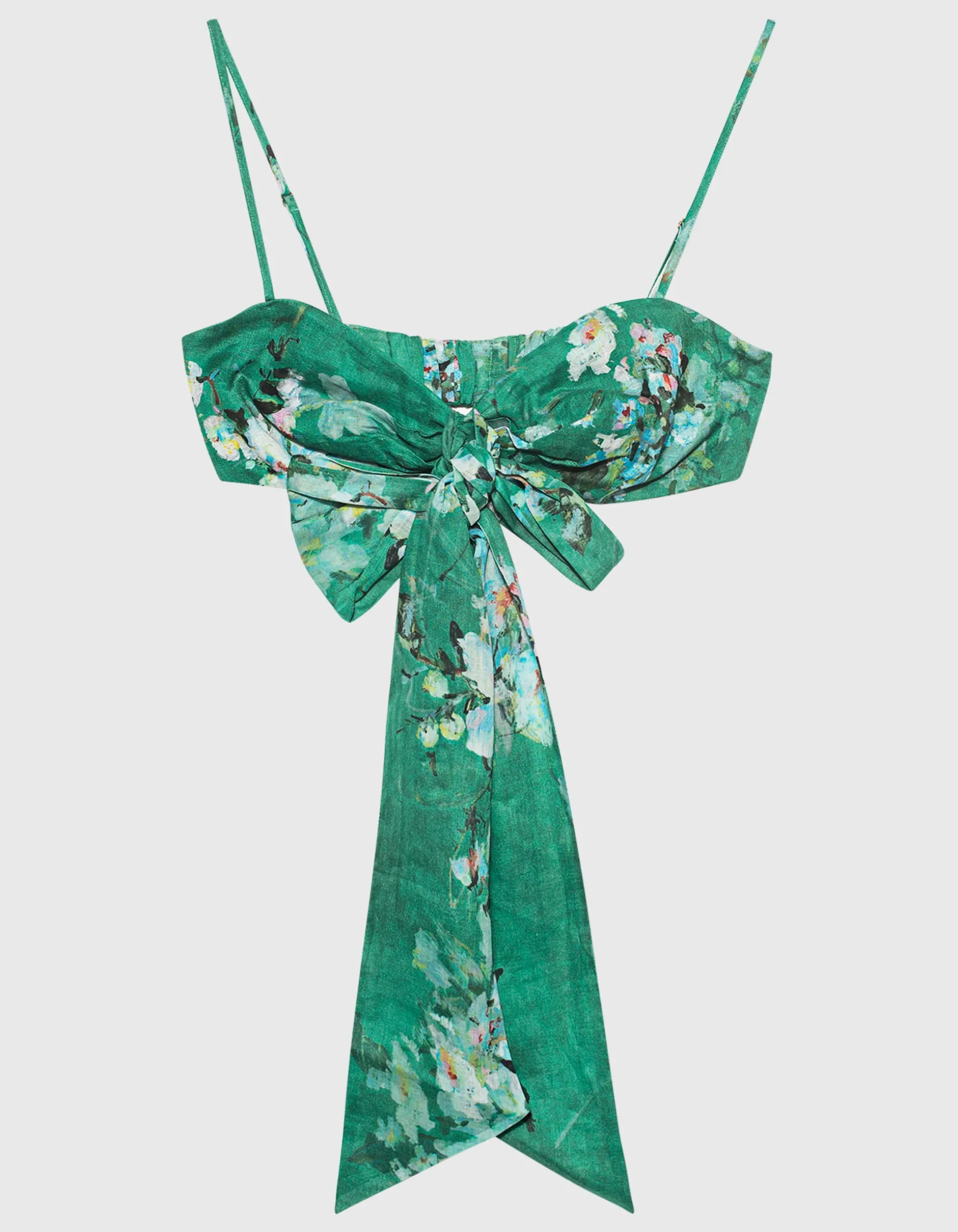 Gemusterter Bralette Everley mit abnhembaren Träger