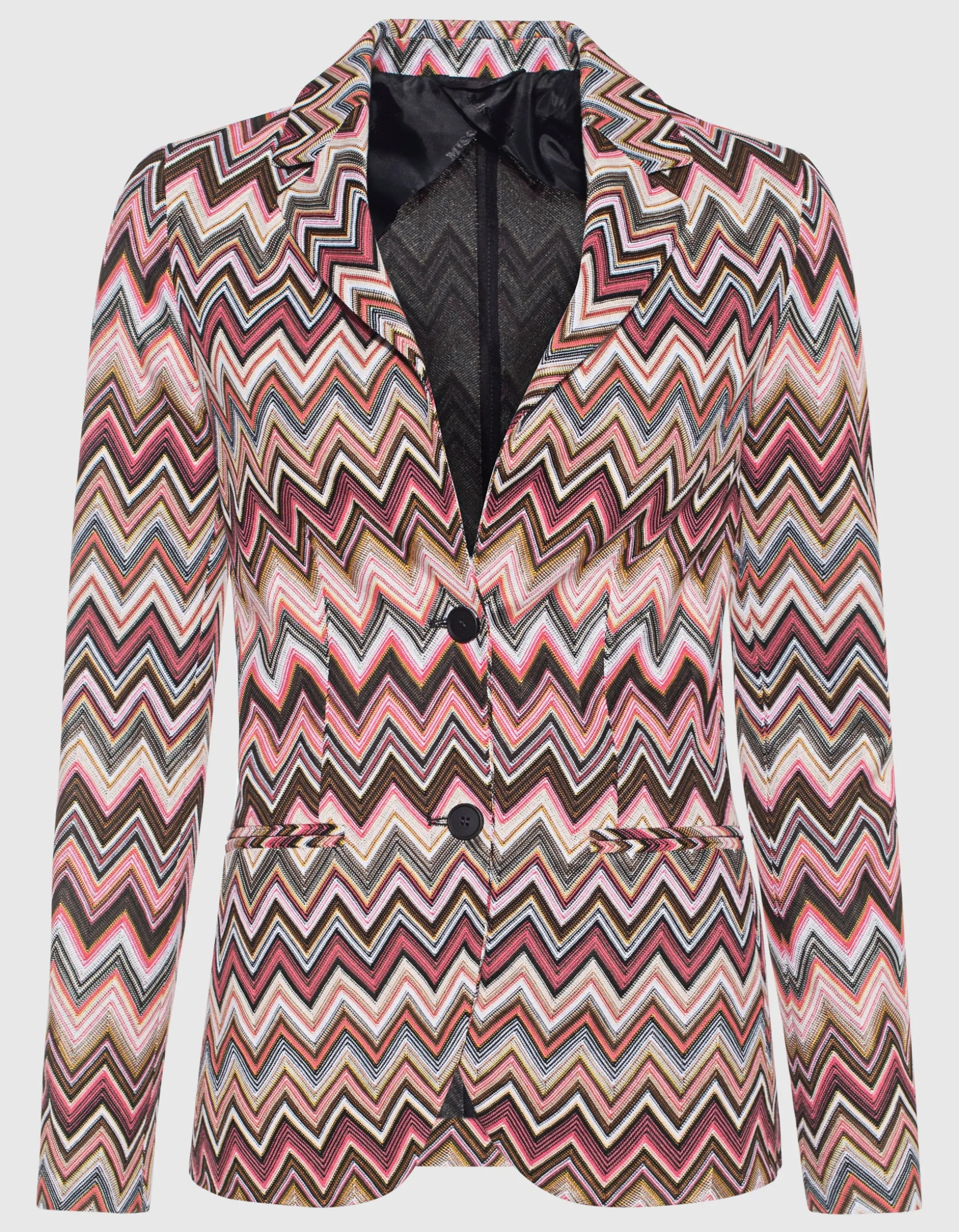 Gemusterter Slim-Fit Blazer