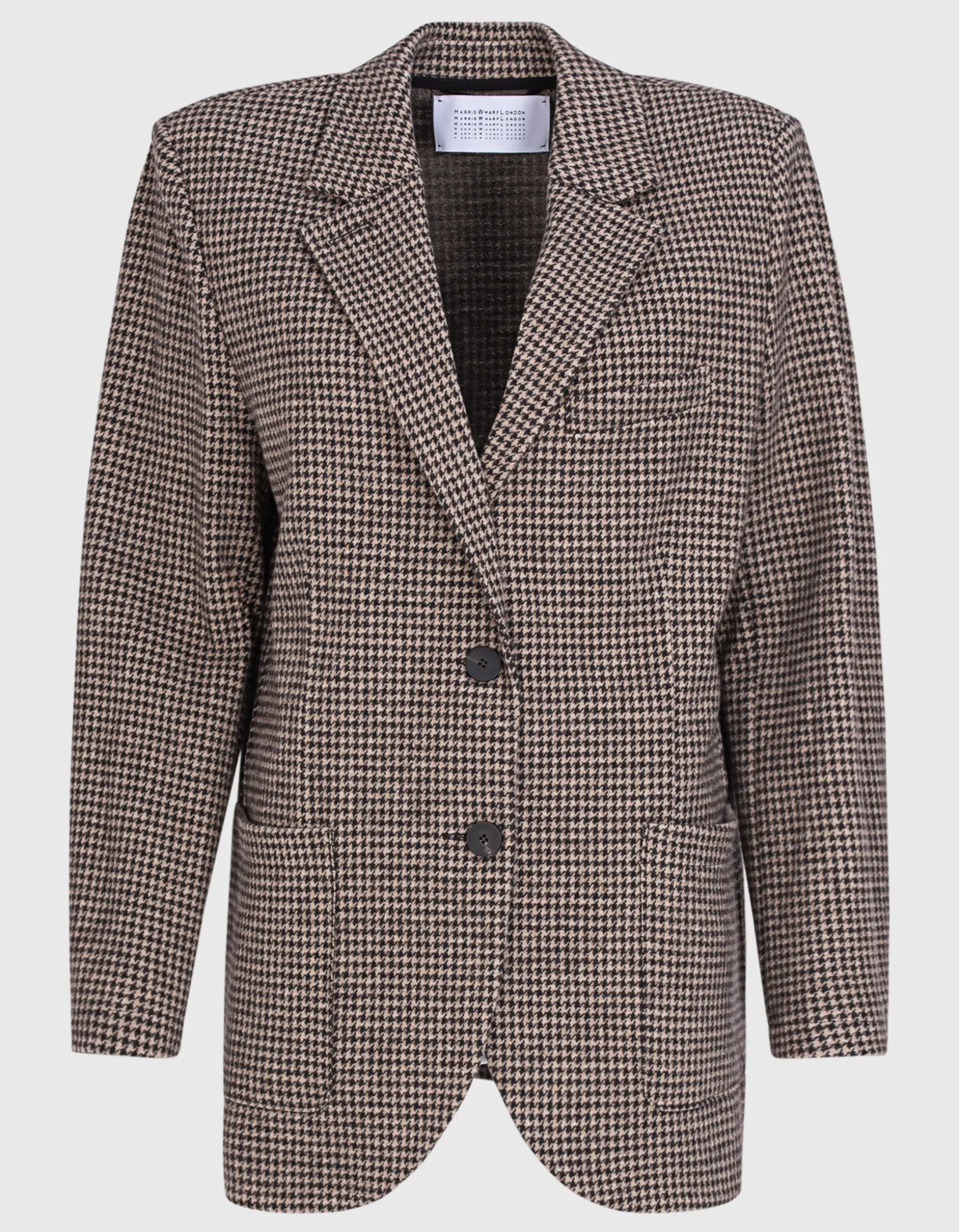 Gemusterter Woll-Mix Blazer