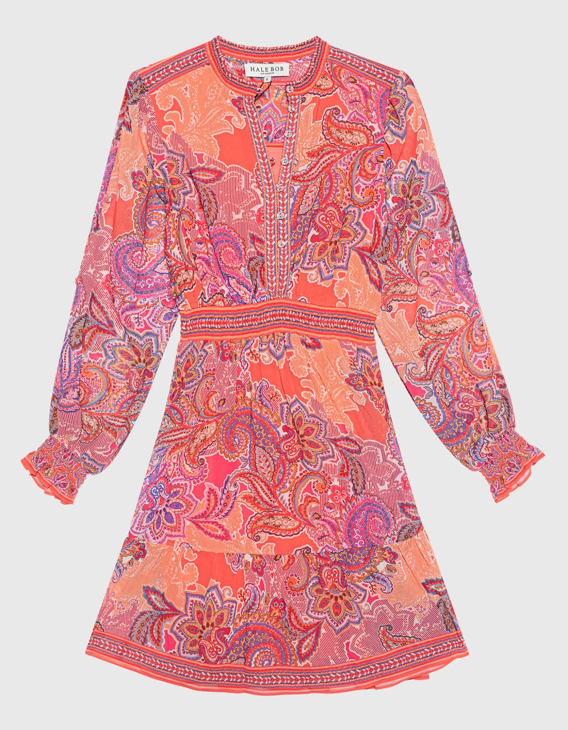 Gemustertes Kleid