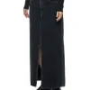 Geschlitzter Jeansrock Leif Spider