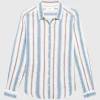 Gestreifte Musselin-Bluse Scout