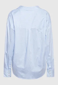 Gestreifte Oversize-Bluse