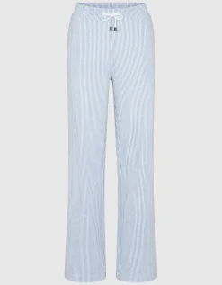 Gestreifte Wide-Leg Hose Marisa