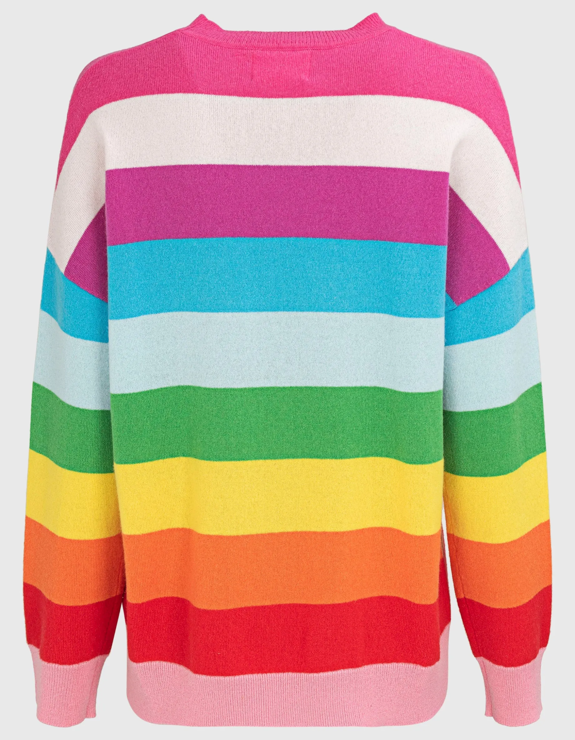 Gestreifter Kaschmirpullover
