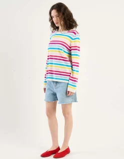 Gestreifter Pullover