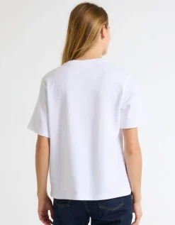 Heavy Cotton T-Shirt mit Rundhalsausschnitt