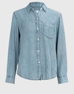 Hemd in Jeans-Optik
