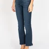 High-Rise Slim Flare Jeans