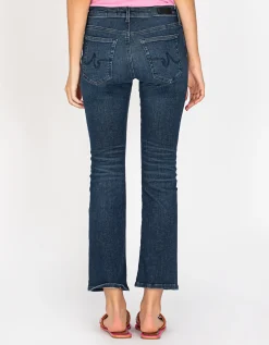 High-Rise Slim Flare Jeans