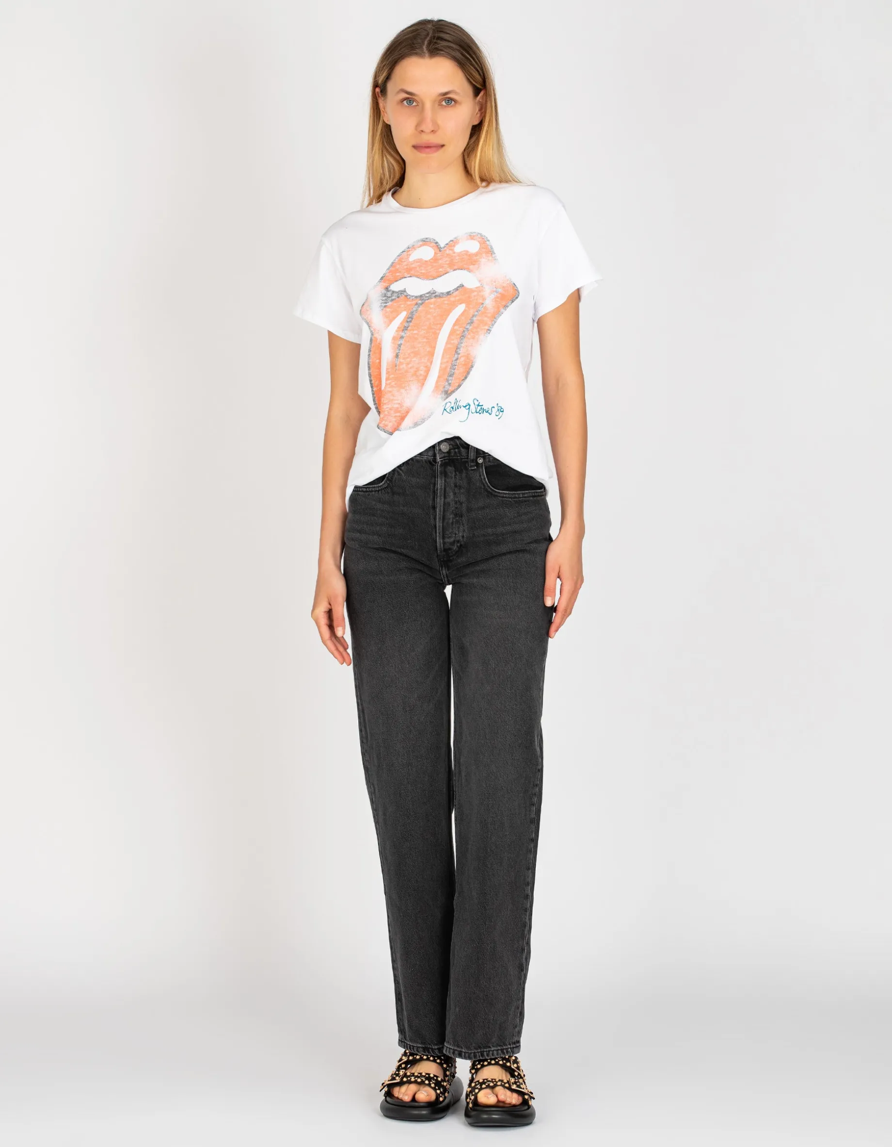High-Rise Straight-Leg Jeans The Ziggy
