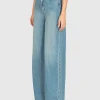High-Rise Wide-Leg Jeans Crush