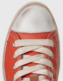 High-Top Leder-Sneaker