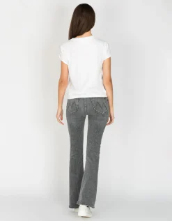 High-Waist Flare-Leg Jeans
