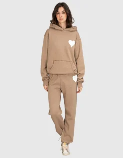 Hoodie mit Herz-Print