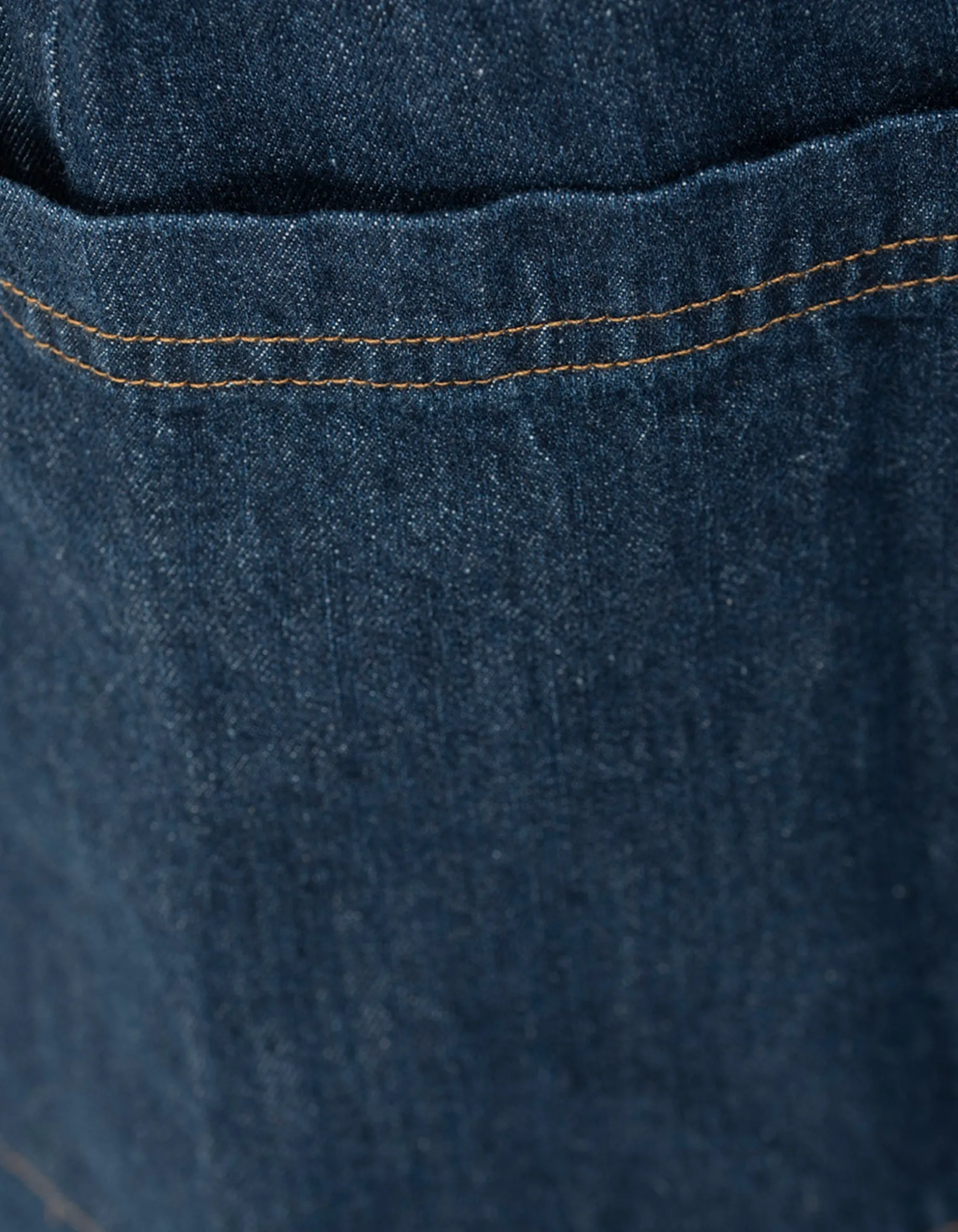Jeans-Wickel-Minirock mit Gürtel