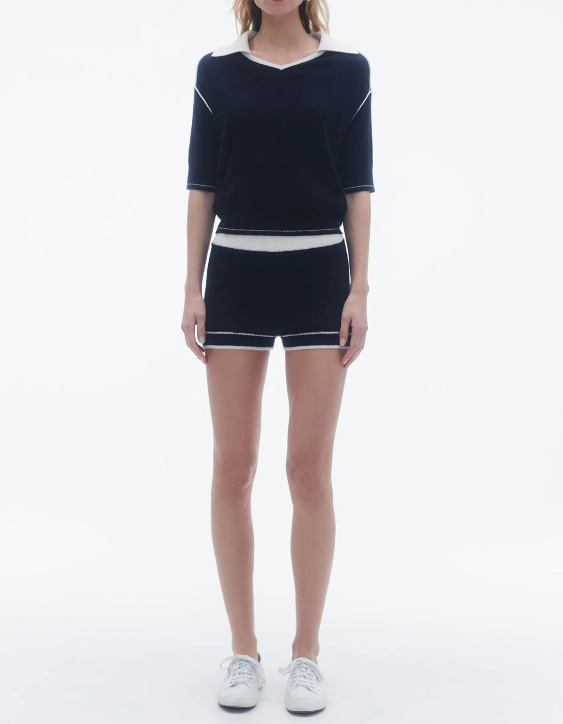 Kaschmir Polo-Shirt Pele