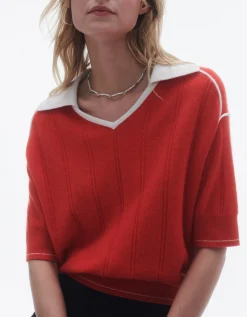 Kaschmir Polo-Shirt Pele