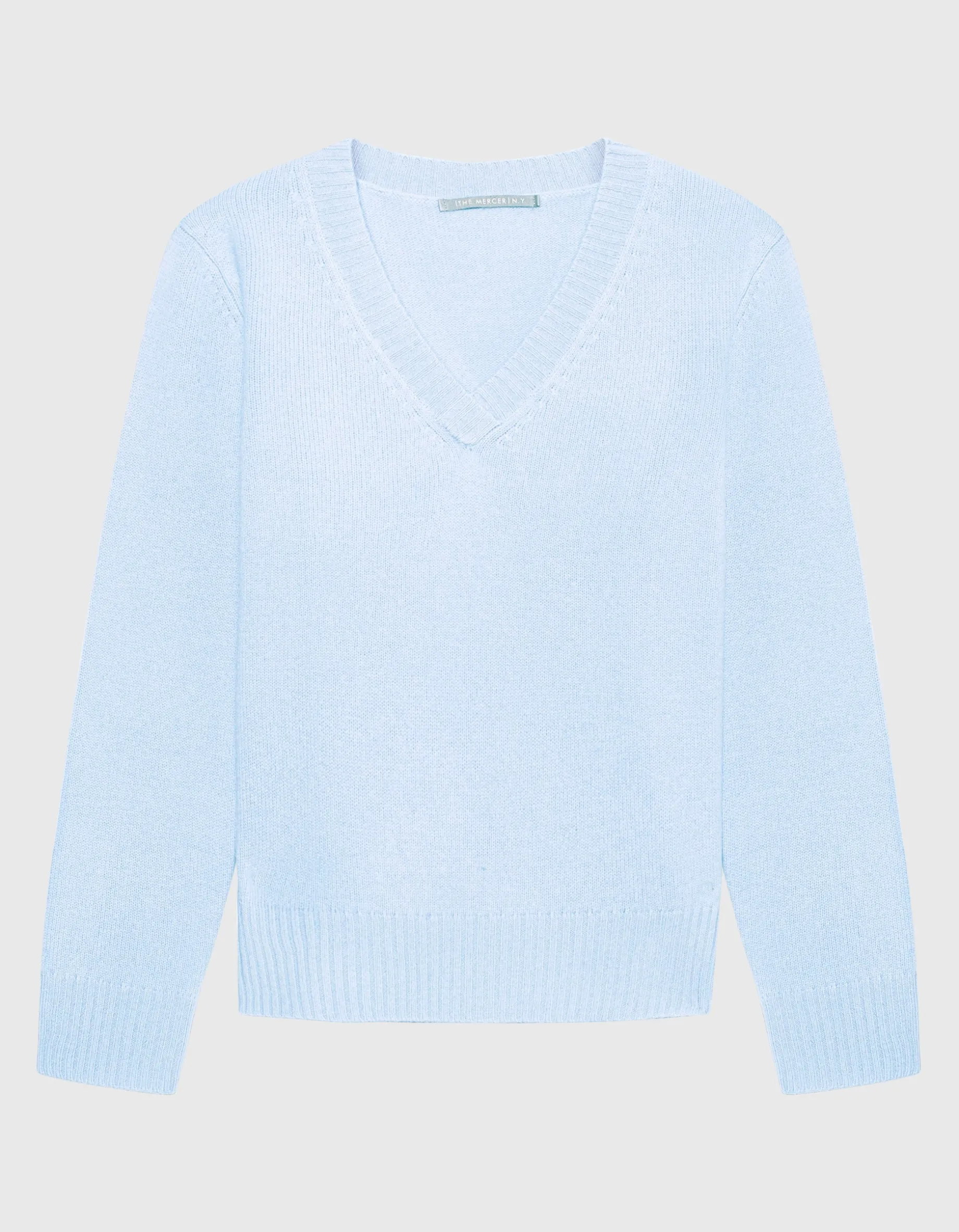 Kaschmir Pullover Cielo mit V-Ausschnitt