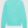 Kaschmir Pullover Lago mit V-Ausschnitt
