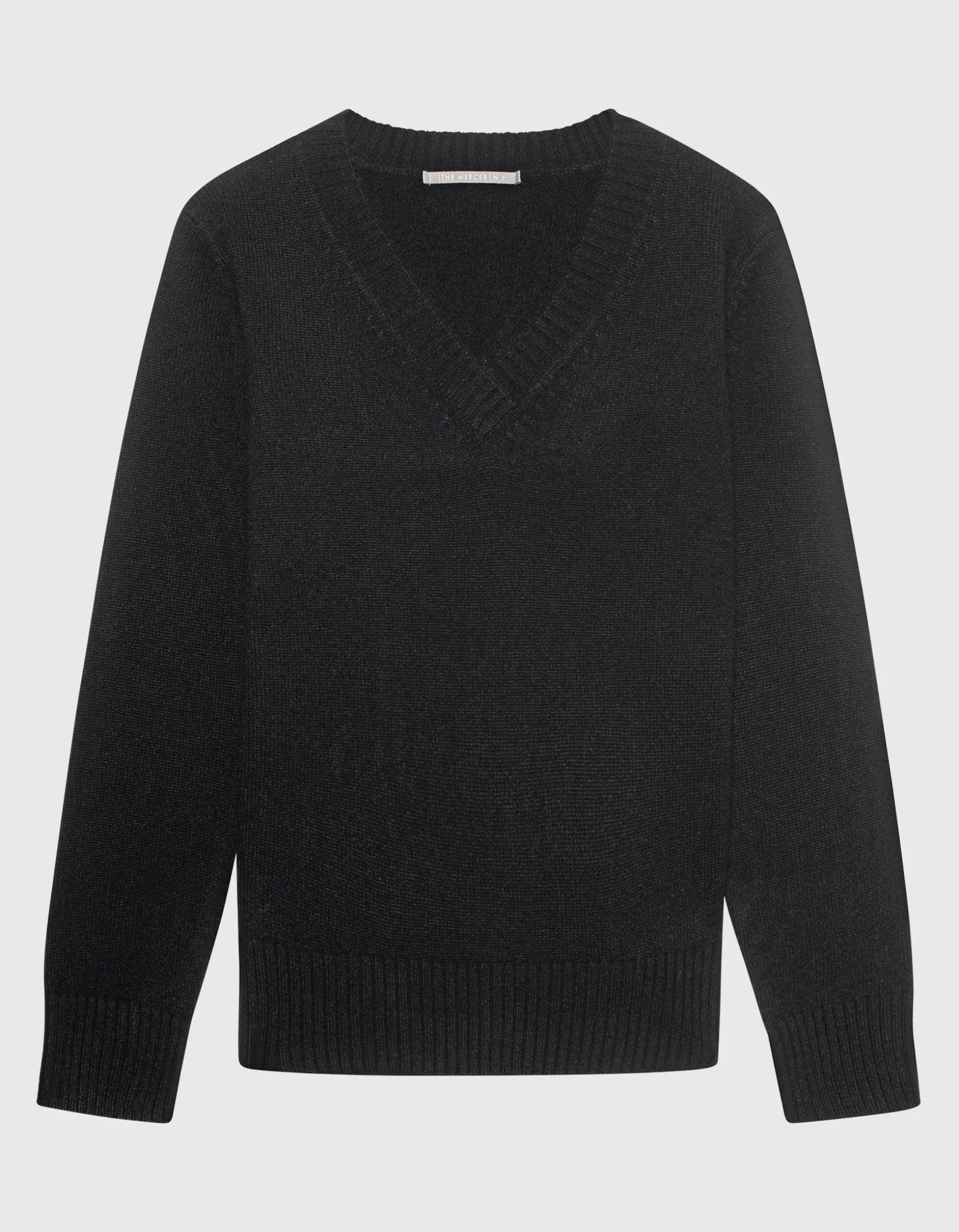 Kaschmir Pullover mit V-Ausschnitt