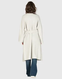 Kaschmir-Mix Cardigan mit Bindegürtel Lyranie