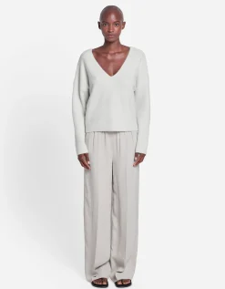 Kaschmir-Mix Pullover mit V-Ausschnitt Xeniane