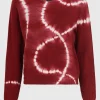 Kaschmirpullover im Batik-Design