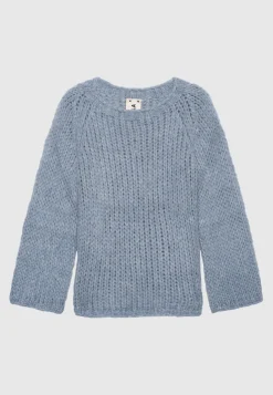 Kaschmir-Pullover mit Rundhalsausschnitt