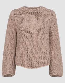 Kaschmir-Pullover mit Rundhalsausschnitt