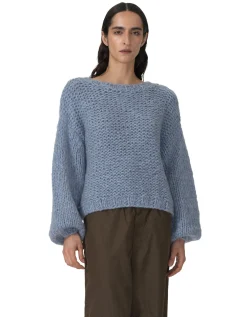 Kaschmir-Pullover mit Rundhalsausschnitt