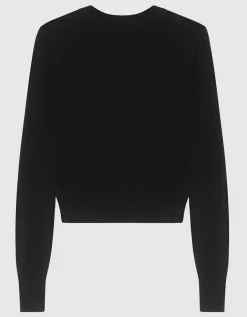 Kaschmirpullover mit Rundhalsausschnitt