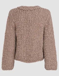 Kaschmir-Pullover mit Rundhalsausschnitt
