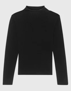Kaschmir-Pullover mit Stehkragen