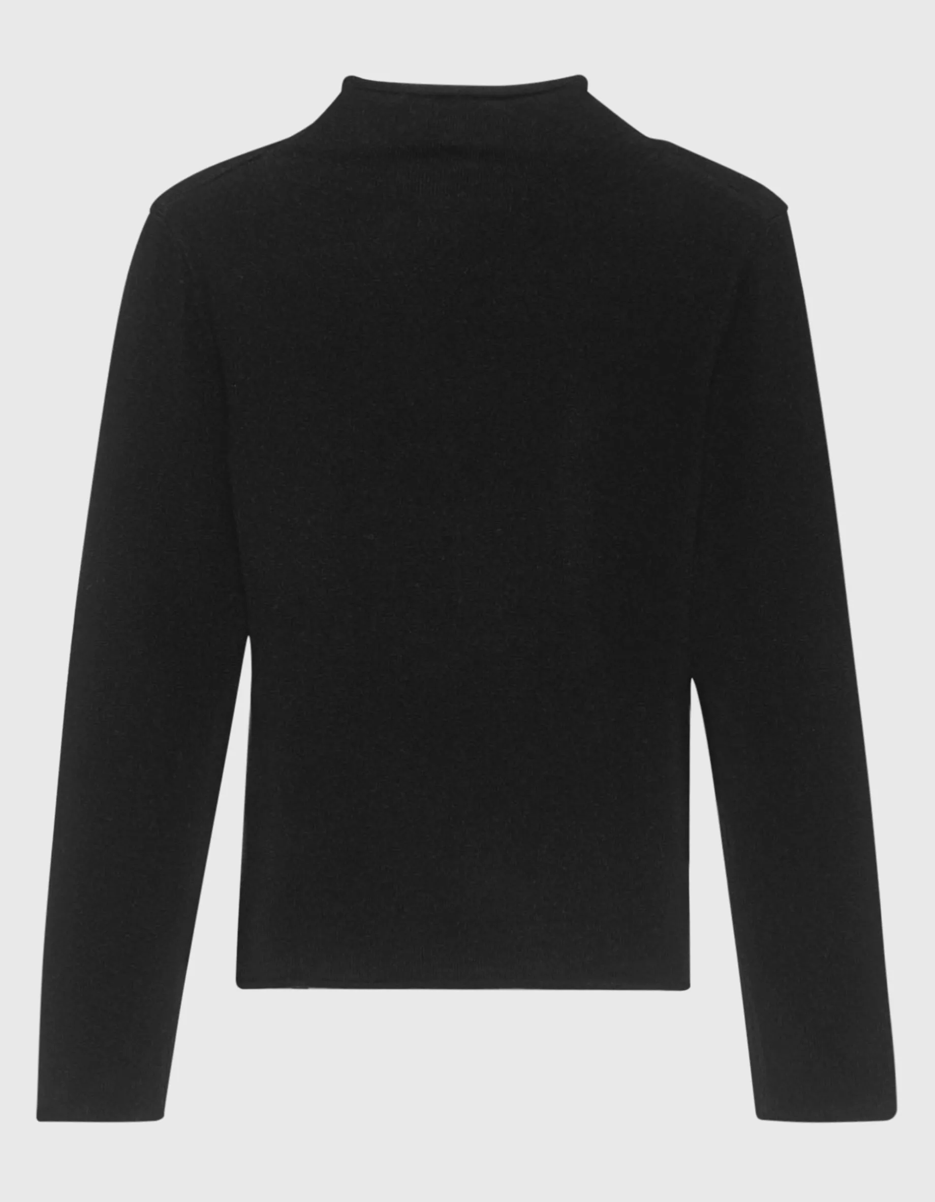 Kaschmir-Pullover mit Stehkragen