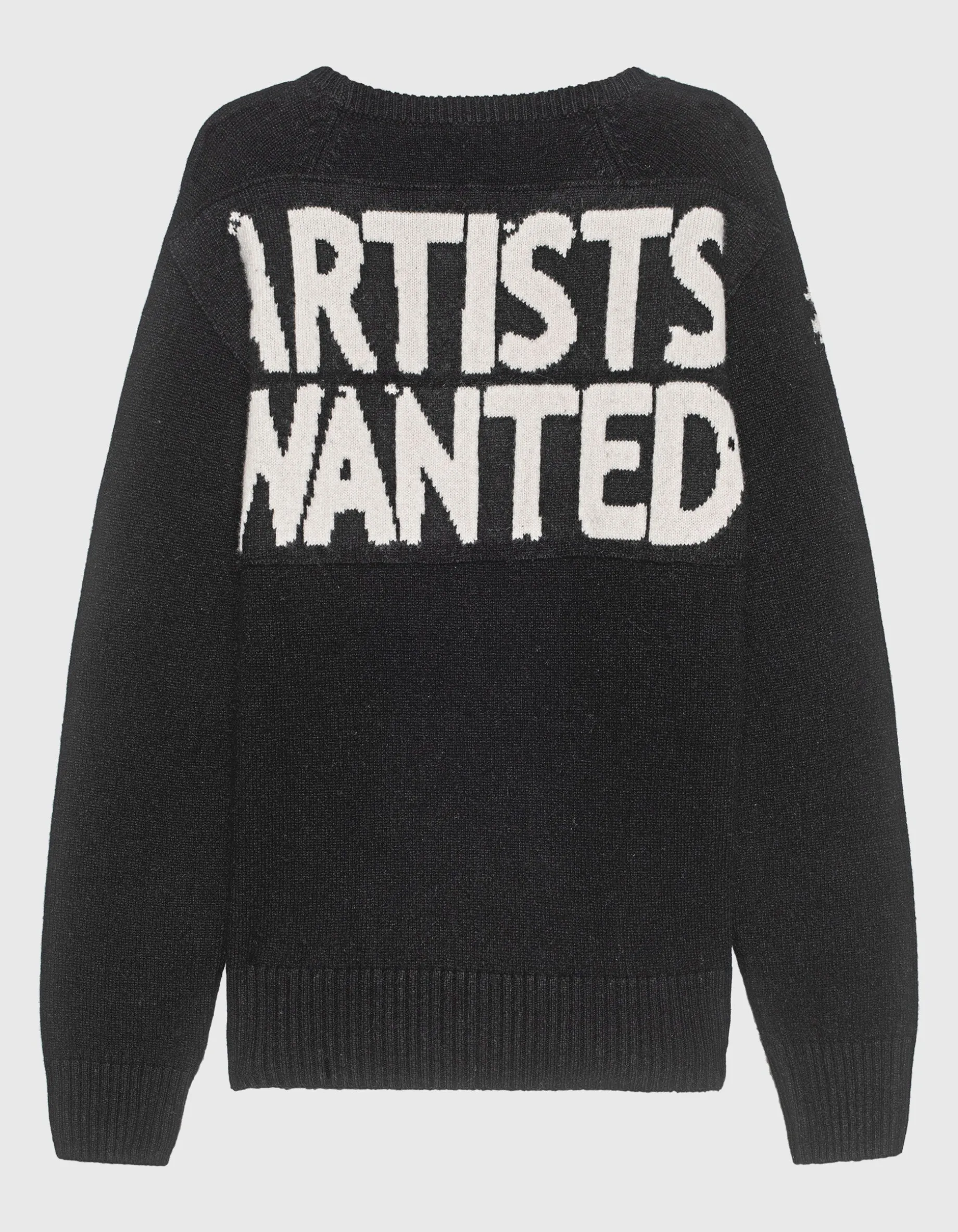 Kaschmir-Pullover mit Wording