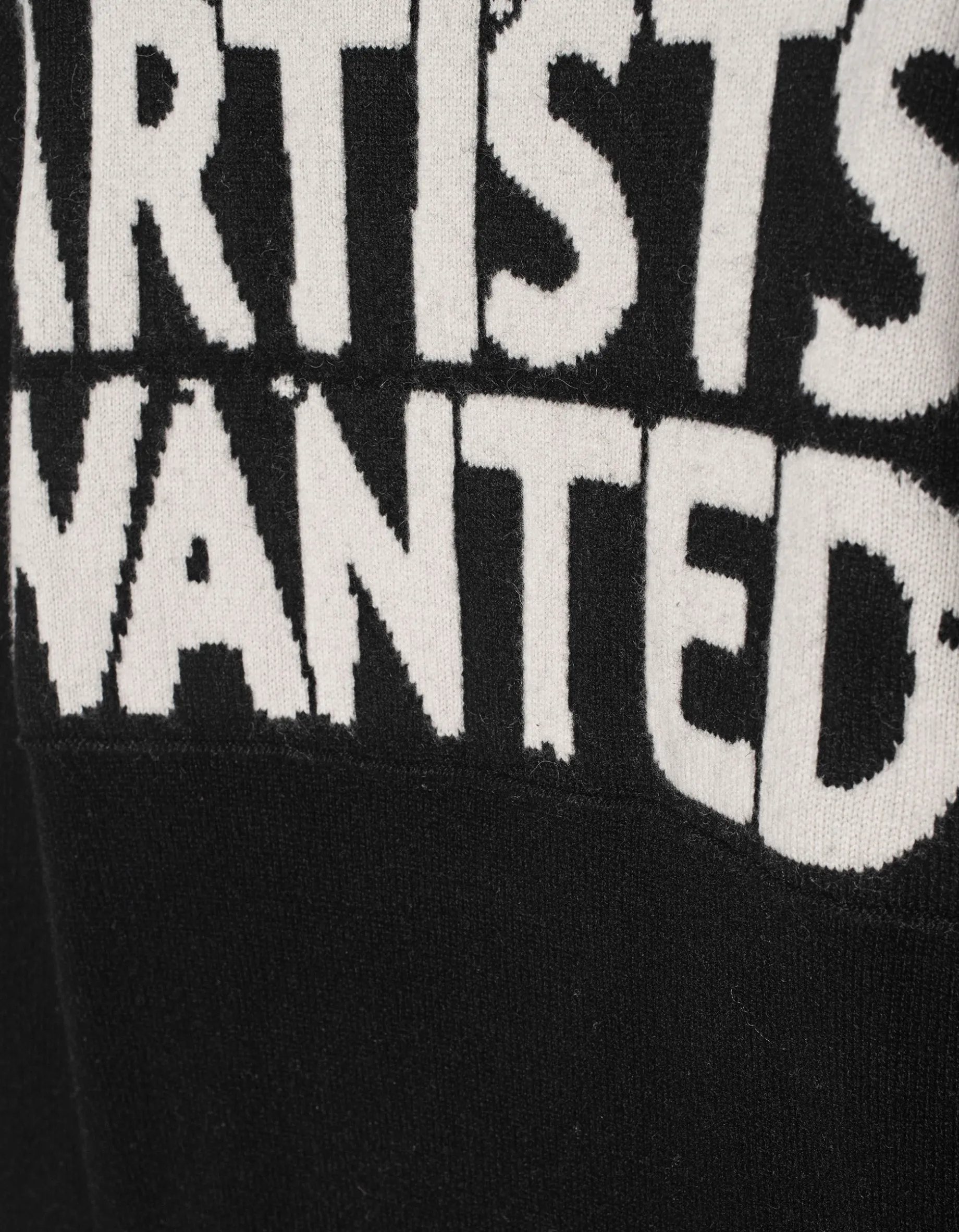 Kaschmir-Pullover mit Wording